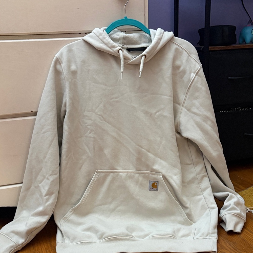 Carhartt Men's Off-White Hoodie